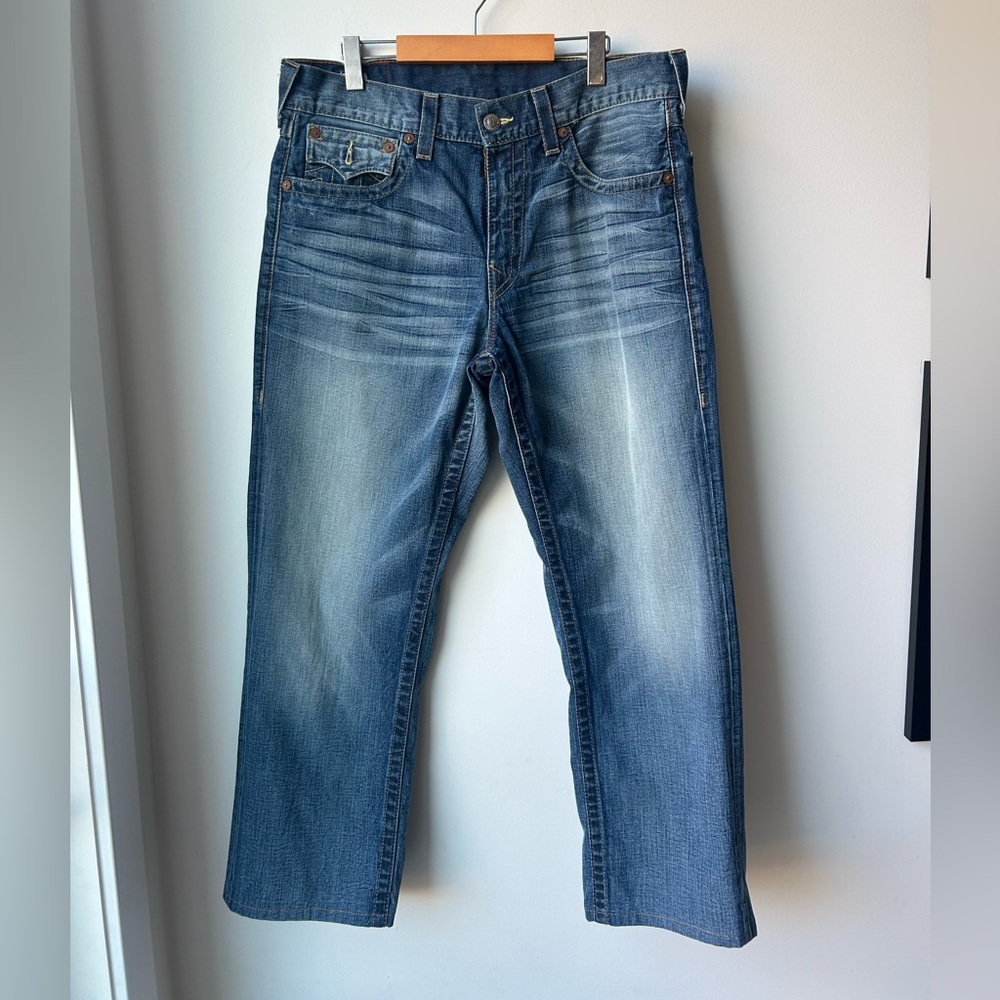 TRUE RELIGION MVP Collection Mens POINT GUARD Jeans Size 33
